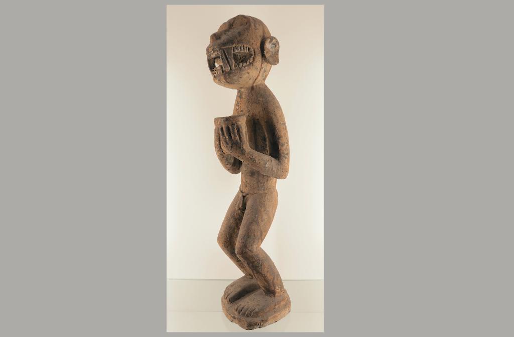 Grote Gberke Baule Beeld Ivoorkust (170625-01), Ophalen of Verzenden