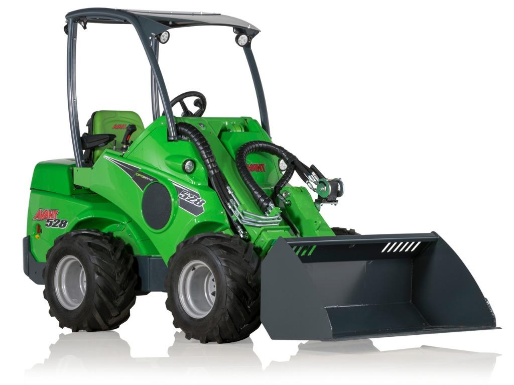 Avant 528TDL+ (2025) NIEUW, Ophalen, Wiellader of Shovel