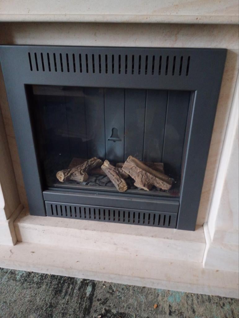 Gashaard faber, Ophalen, Gebruikt, Inbouwhaard, Gashaard