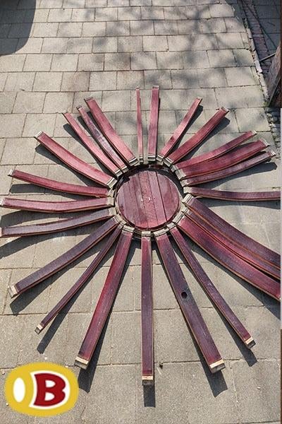 Duigen van een wijnvat, 150 liter of meer, Ophalen of Verzenden, Nieuw, Hout