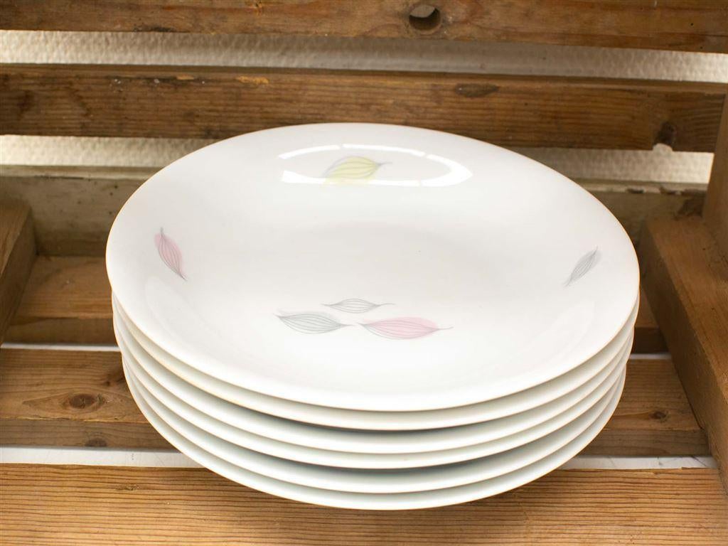 6 KPM Krister porseleinen borden 34371, Gebruikt, Ophalen of Verzenden, Bord(en), Wedgwood