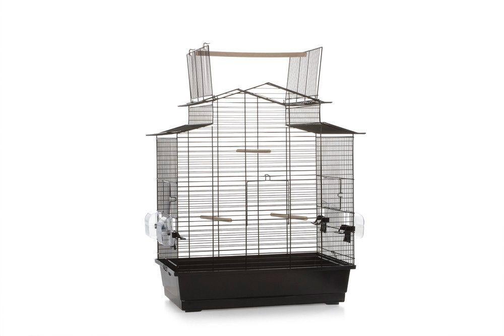 Beeztees Iza 2 Pagode - Vogelkooi - Zwart, Ophalen, Zo goed als nieuw, Metaal, Vogelkooi