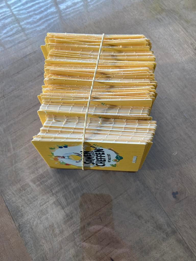 Heel veel kaartjes samen lekker cheffen, Jumbo, Nick Toet, Jumbo, Ophalen of Verzenden
