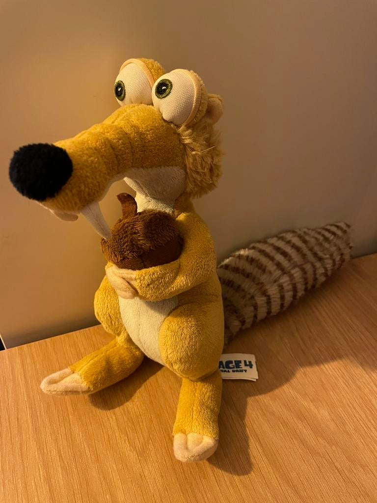 Ice Age 4 - Continental Drift Pluche, Kinderen en Baby's, Speelgoed | Knuffels en Pluche, Ophalen, Zo goed als nieuw, Overige typen