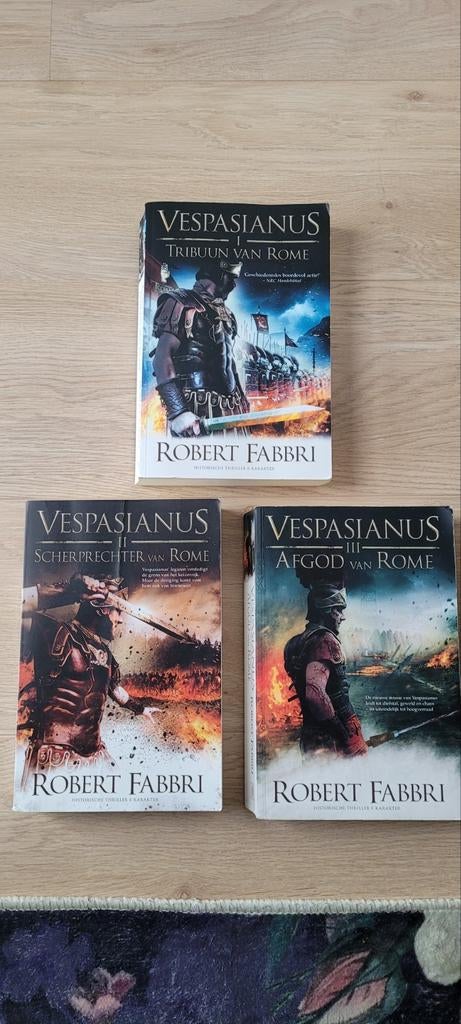 Vespasianus 1, 2 & 3 - Robert Fabbri, Boeken, Ophalen of Verzenden, Gelezen, Robert Fabbri