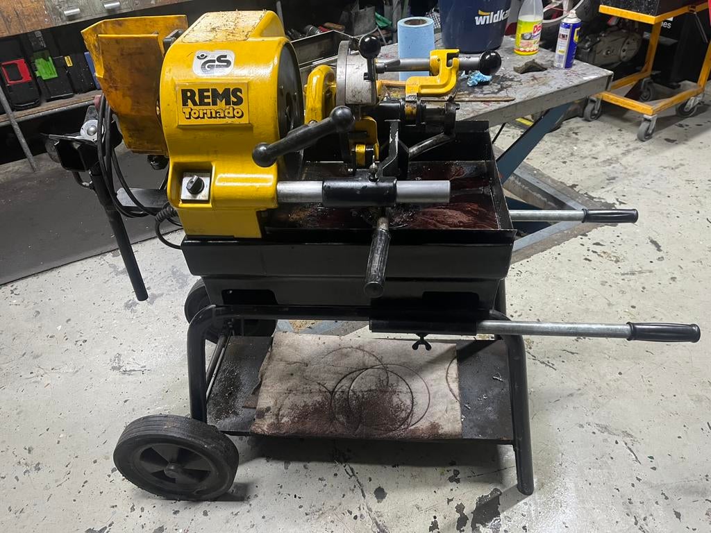 Rems Tornado draadsnijmachine., Ophalen of Verzenden, Gebruikt