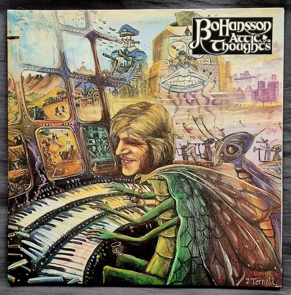 BO HANSSON - 'Attic Thoughts' (US-persing, 1976), Ophalen of Verzenden, Gebruikt, 12 inch, Overige genres