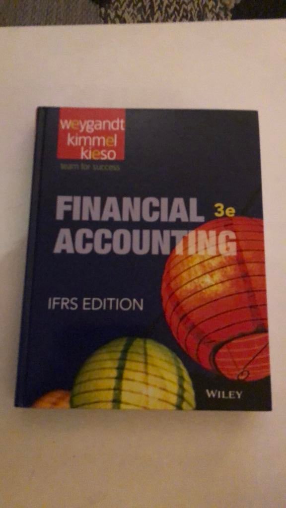 Weygandt, Kimmel & Kiesp - Financial accounting, Ophalen of Verzenden, Zo goed als nieuw, Accountancy en Administratie
