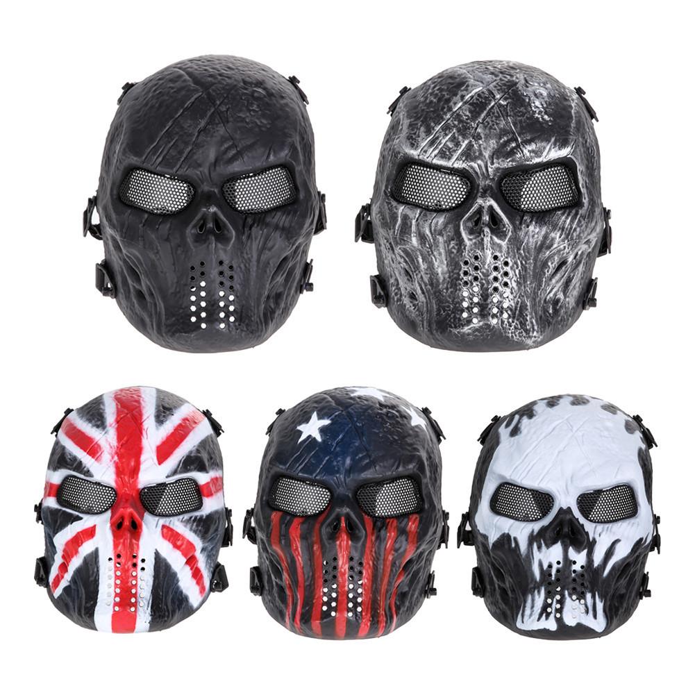 Paintball Masker Airsoft Doodshoofd Skulls, Verzenden, Nieuw