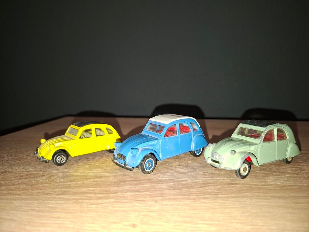Modelauto: Citroen 2CV, Ophalen of Verzenden, Gebruikt, Auto