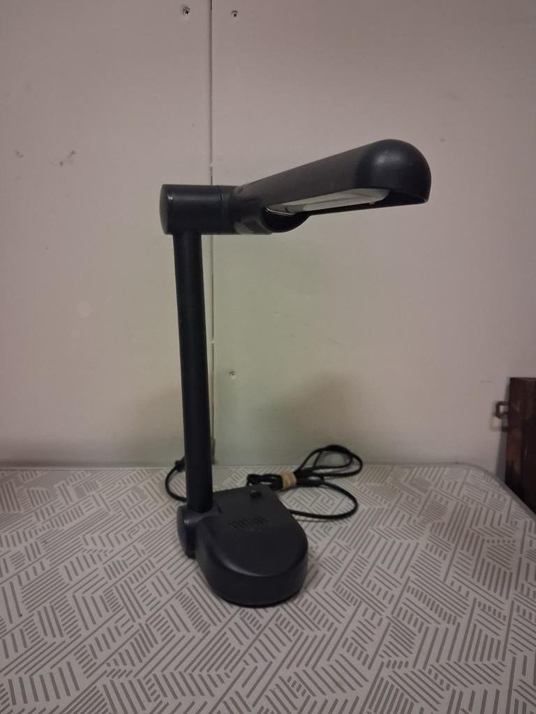 Vintage jaren 80 bureaulamp, Kunststof, ., Vintage, Ophalen of Verzenden