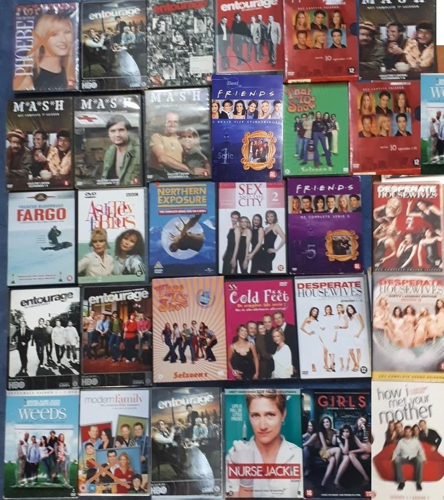 SALE Friends,Girls,How Imet..,Desperate housewives, Big Bang, Alle leeftijden, Boxset, Ophalen of Verzenden, Zo goed als nieuw
