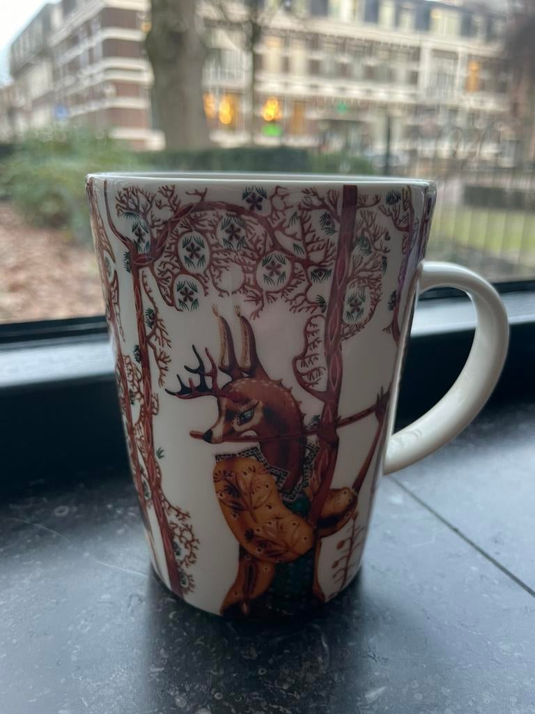 Iittala Tanssi mok beker 0,4L, Ophalen of Verzenden, Zo goed als nieuw, Overige stijlen, Kop(pen) en/of Schotel(s)