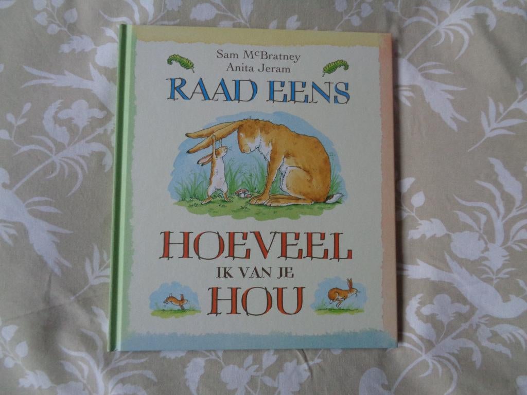 RAAD EENS HOEVEEL IK VAN JE HOU, NIEUW, Ophalen of Verzenden, Nieuw, Fictie algemeen