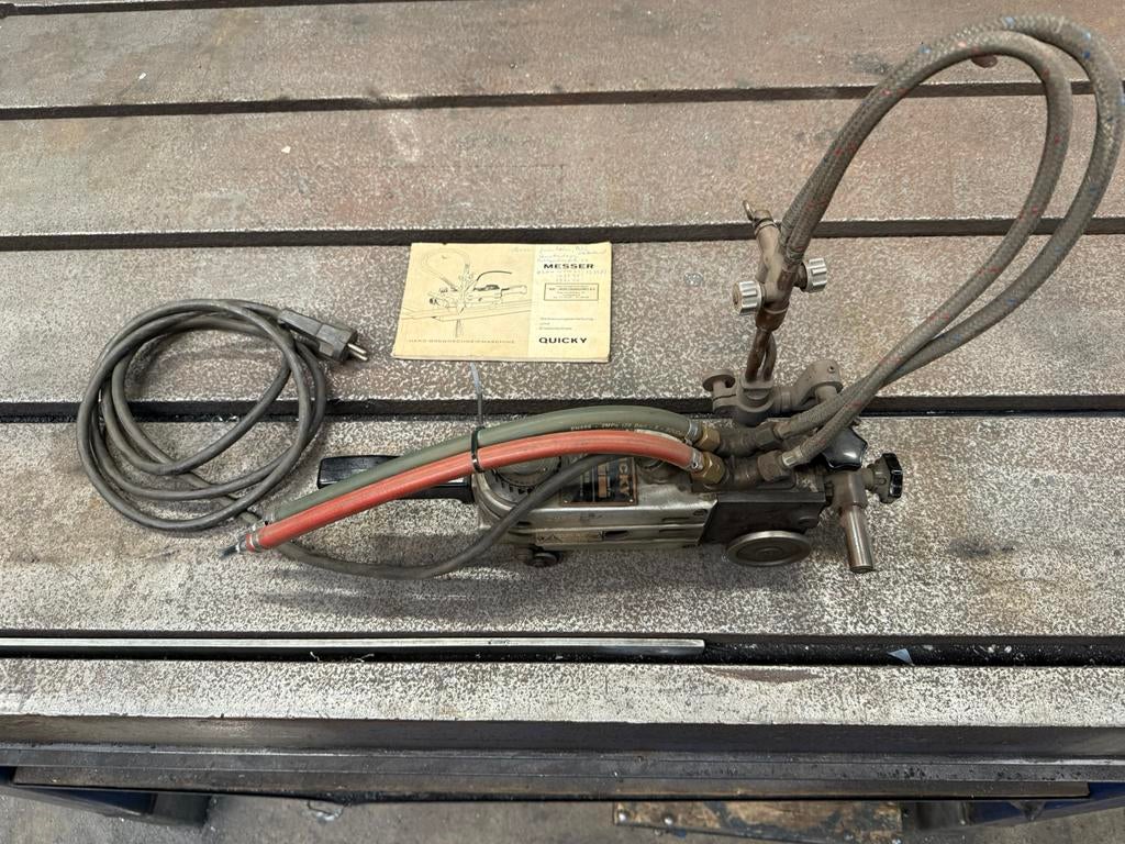 Snijbrander snijbrandmachine, Ophalen, Gebruikt