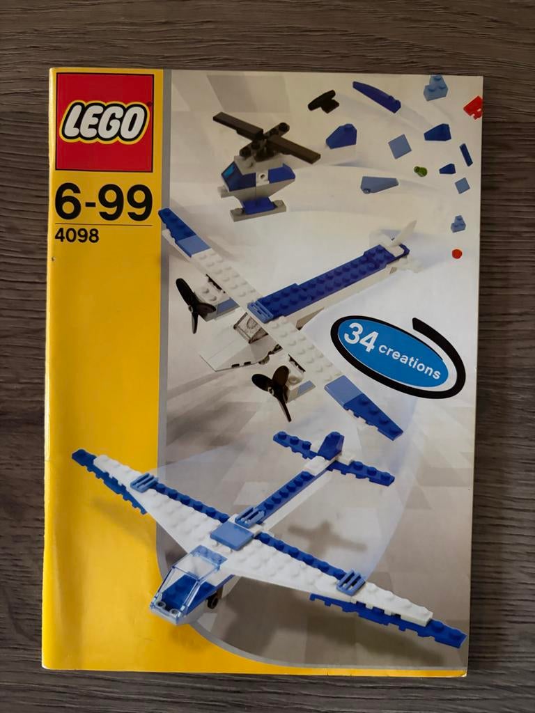 Lego creations boekjes set 4096 en 4098, Ophalen of Verzenden, Zo goed als nieuw, Complete set, Lego
