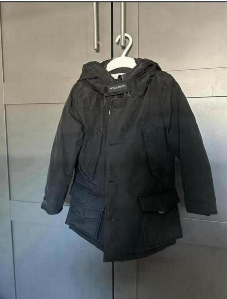 Woolrich jongensjas,maat 4, Ophalen of Verzenden, Zo goed als nieuw, Jongen of Meisje, Jas