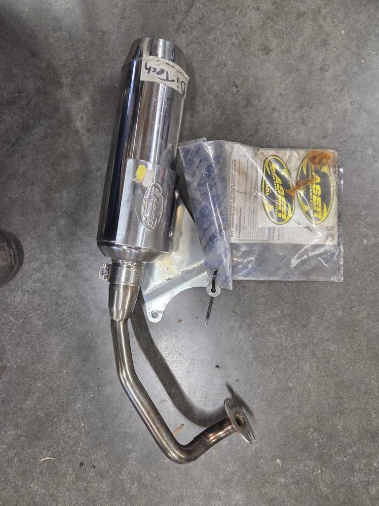 Uitlaat rvs aprillia d tech, Ophalen of Verzenden, Tweetakt