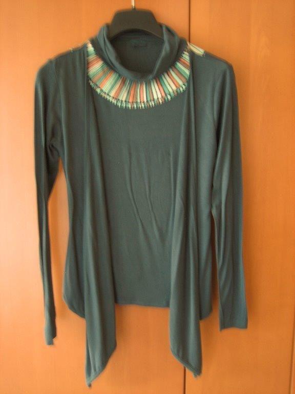 Prachtig colshirt met bindvestje SKUNKFUNK 36-38 snazzeys, Kleding | Dames, Skunkfunk, Nieuw, Ophalen of Verzenden, Maat 36 (S)