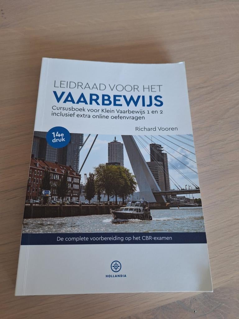 Leidraad Vaarbewijs - Cursusboek Klein Vaarbewijs 1 en 2, Boeken, Ophalen of Verzenden, Alpha, Zo goed als nieuw, Niet van toepassing