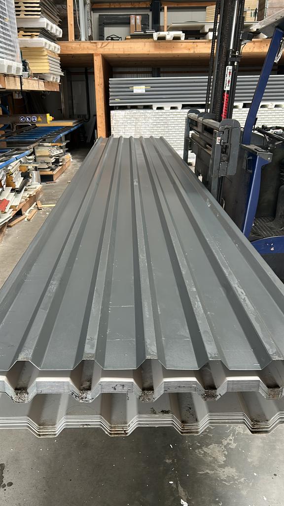 B-keus damwand platen, Ophalen, Zo goed als nieuw, Metaal, 15 m² of meer