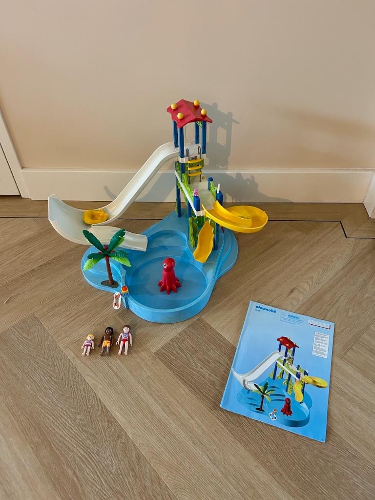 Playmobil Summer Fun - Waterpretpark met Glijbanen - 6669, Kinderen en Baby's, Speelgoed | Playmobil, Ophalen of Verzenden, Zo goed als nieuw