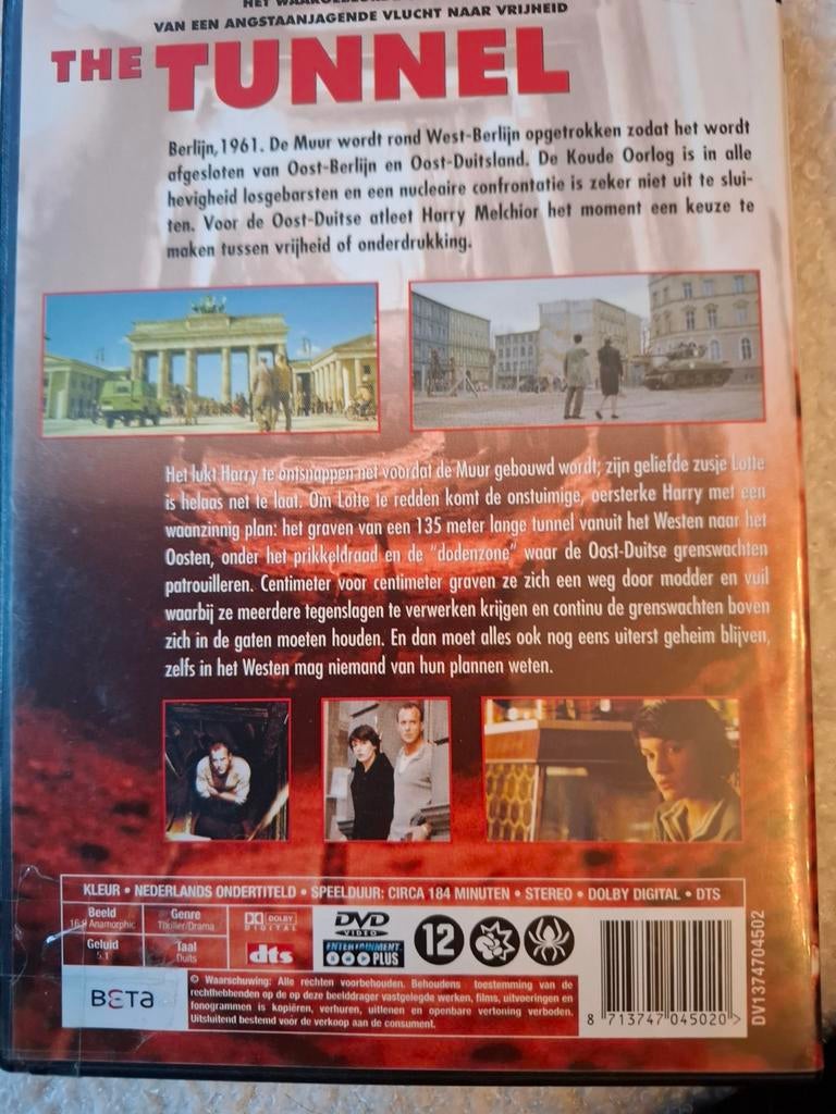 The tunnel, Cd's en Dvd's, Alle leeftijden, Ophalen of Verzenden, Zo goed als nieuw