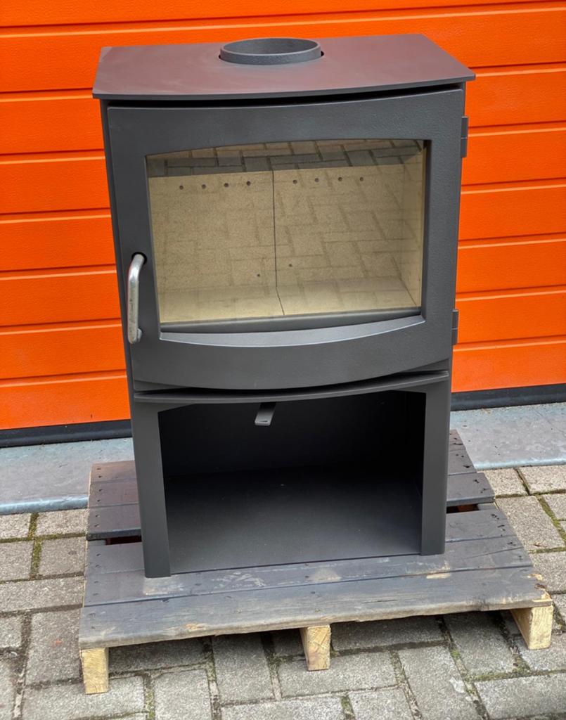 demo model Dik Geurts Ivar 8 store houtkachel, Houtkachel, Ophalen of Verzenden, Zo goed als nieuw, Vrijstaand