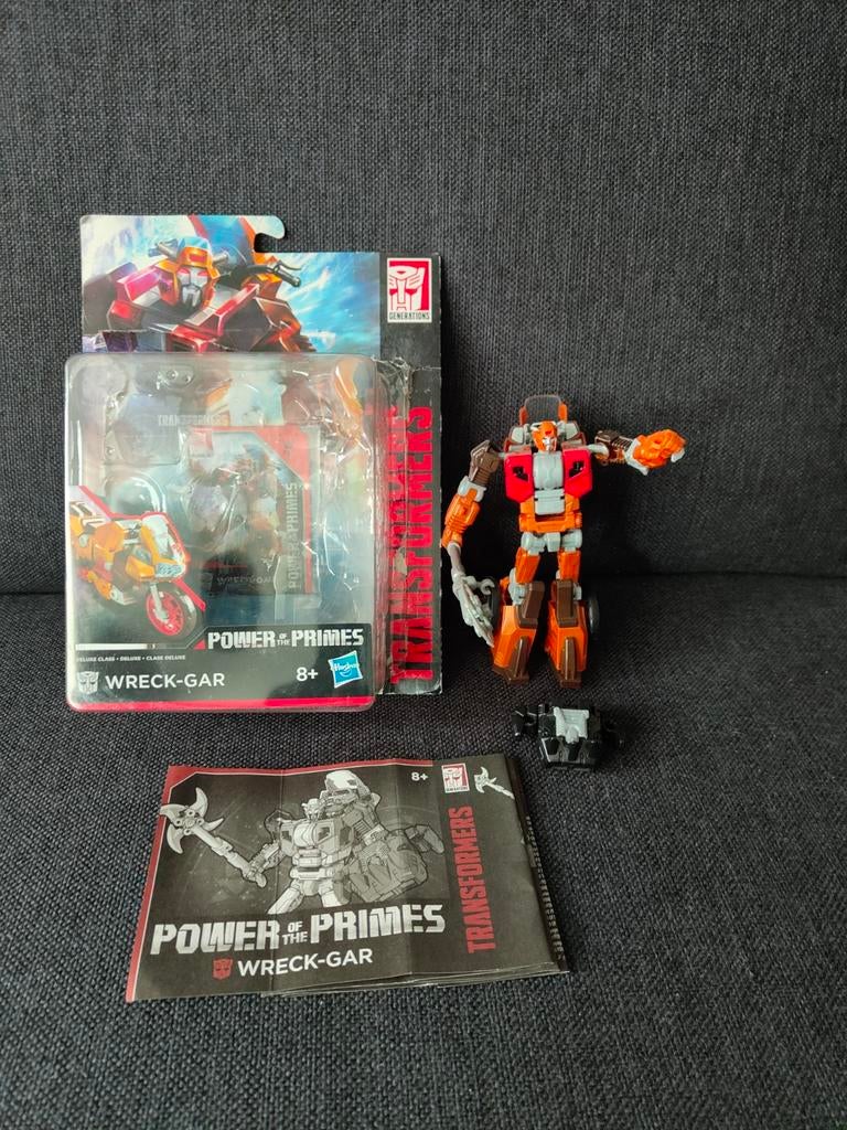 Wreck - Gar power of the primes, Verzamelen, Transformers, Overige generaties, Ophalen of Verzenden, Zo goed als nieuw, Autobots