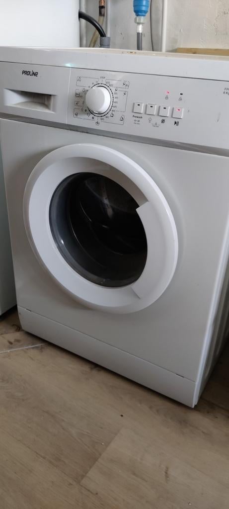 Proline wasmachine fp6100we
Goed werkend, Witgoed en Apparatuur, Wasmachines, Ophalen, Gebruikt