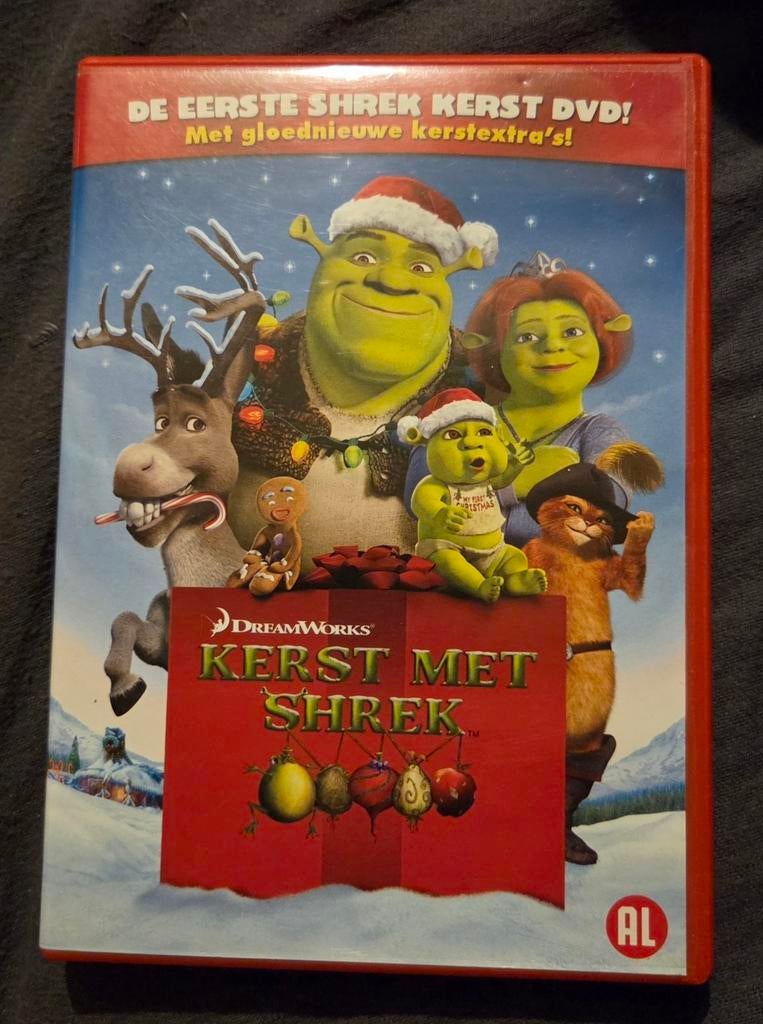 Kerst met Shrek - Dvd, Alle leeftijden, Ophalen of Verzenden, Zo goed als nieuw