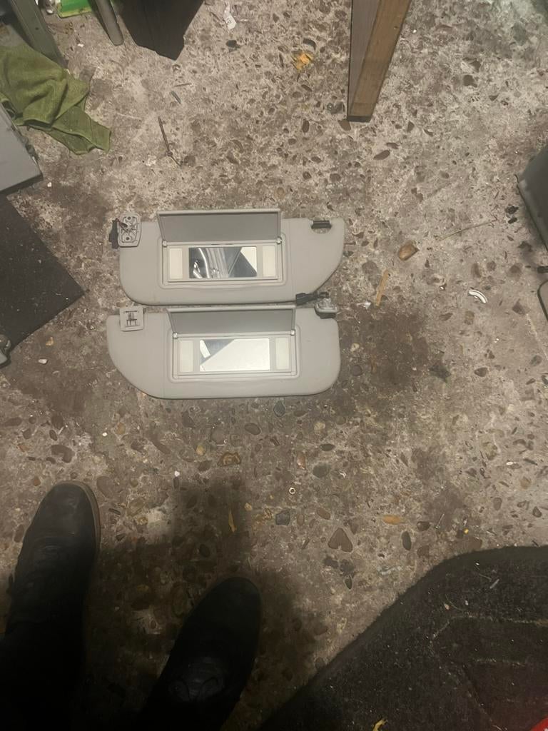 Zonnekleppen set, Ophalen of Verzenden, Gebruikt, Universele onderdelen