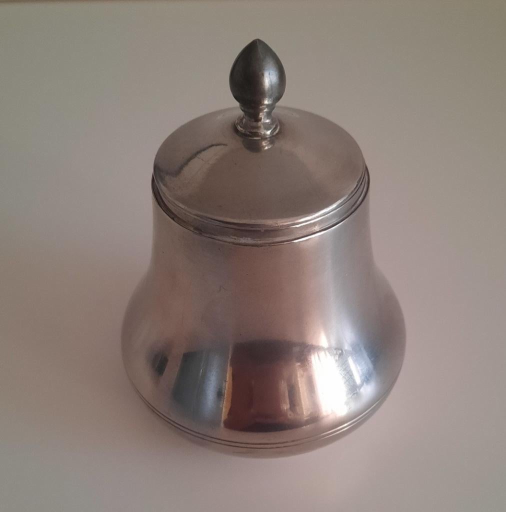 Tinnen potje ergineel, Antiek en Kunst, Ophalen of Verzenden