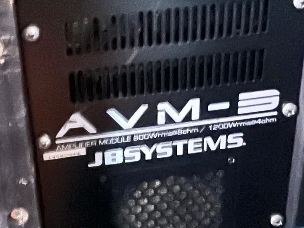 JB Systems AVM-2 & Behringer Eurolive B1800X Pro Set, Ophalen, Gebruikt, Audio