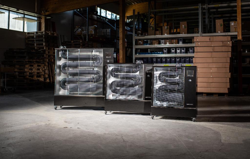 Werkplaats heaters Rex Nordic AH-200I  Gilze Noord Brabant, Ophalen, Minder dan 60 cm, 80 cm of meer, 800 watt of meer