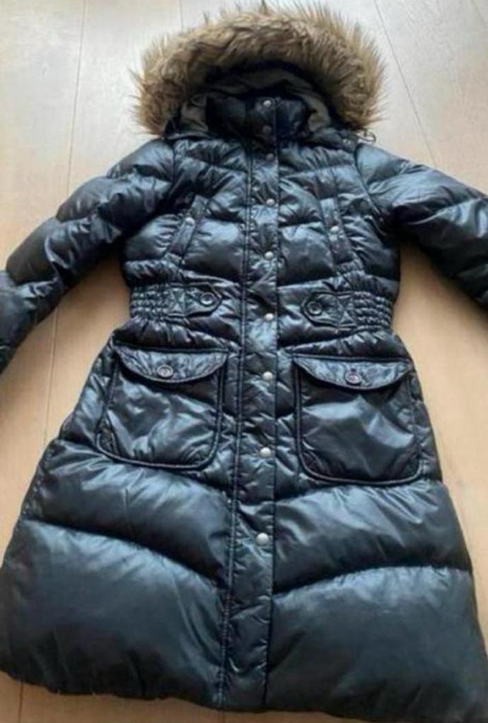 Tommy hilfiger donsjas puffer s, Ophalen of Verzenden, Zo goed als nieuw, Maat 36 (S), Blauw