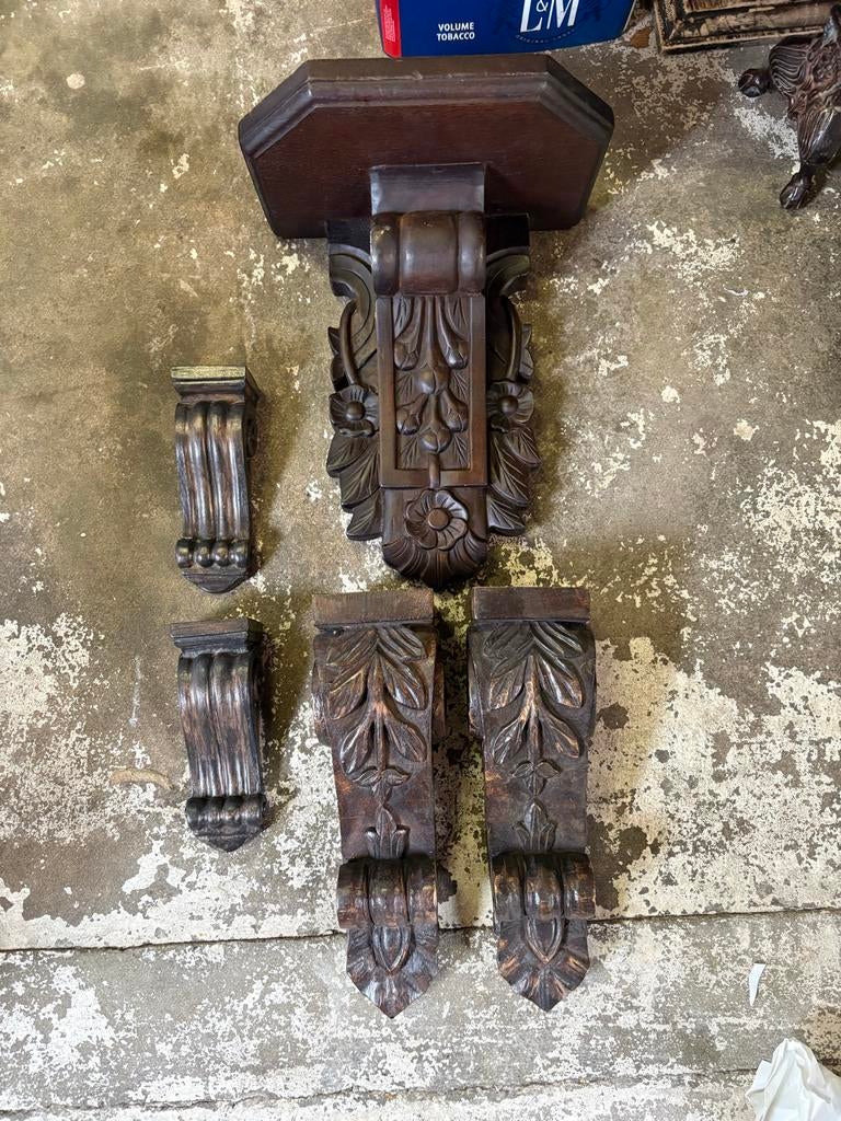 Houten consoles, Antiek en Kunst, Ophalen of Verzenden