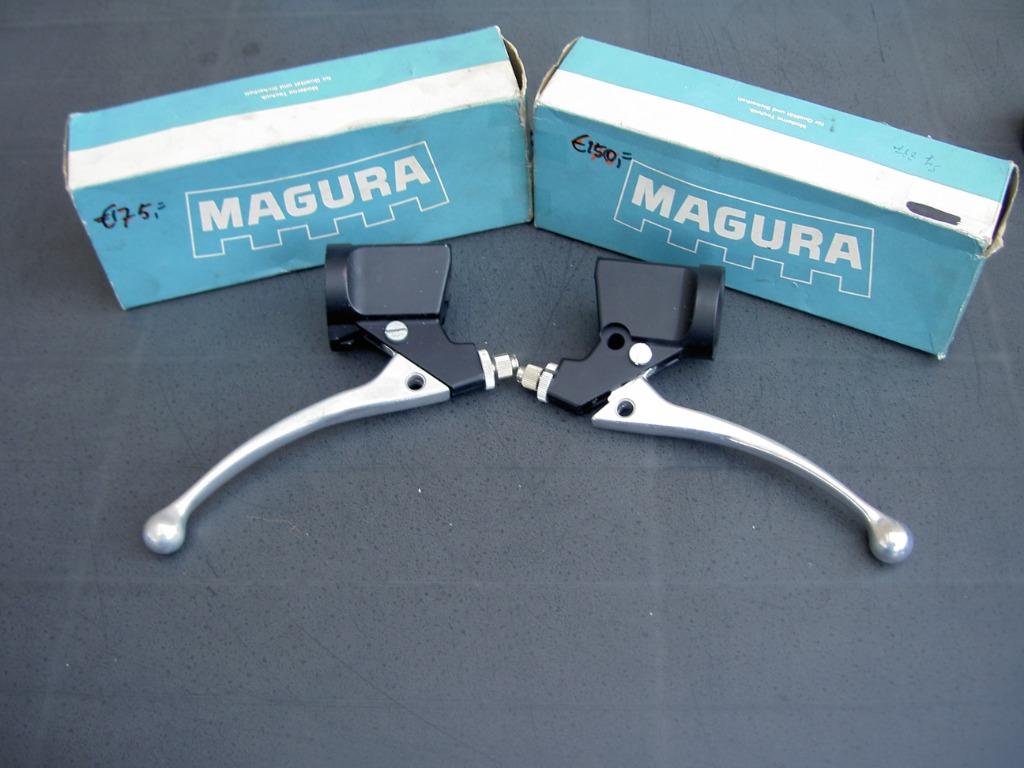 set nos magura blokhandels met rechte grepen tbv trommelrem, Ophalen of Verzenden, Nieuw, Overige typen