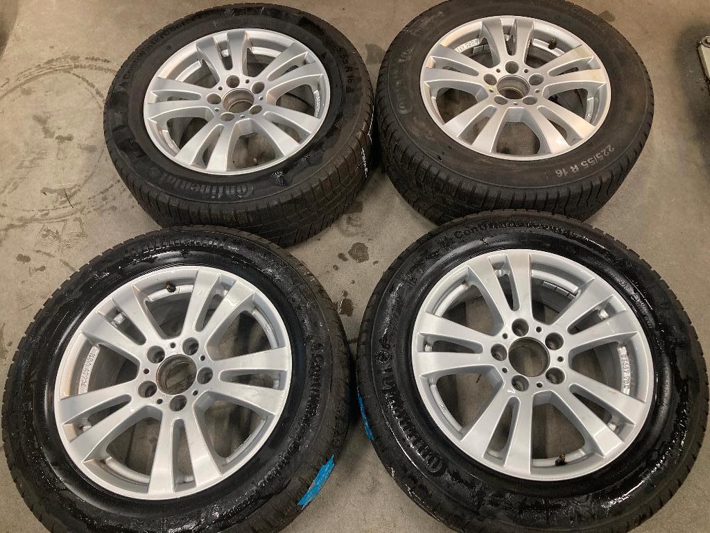 RIAL Mercedes 16 inch velgen voor A/B/C/CLA/E/CLK/SLK/Vaneo, Ophalen, Gebruikt, 16 inch, Banden en Velgen