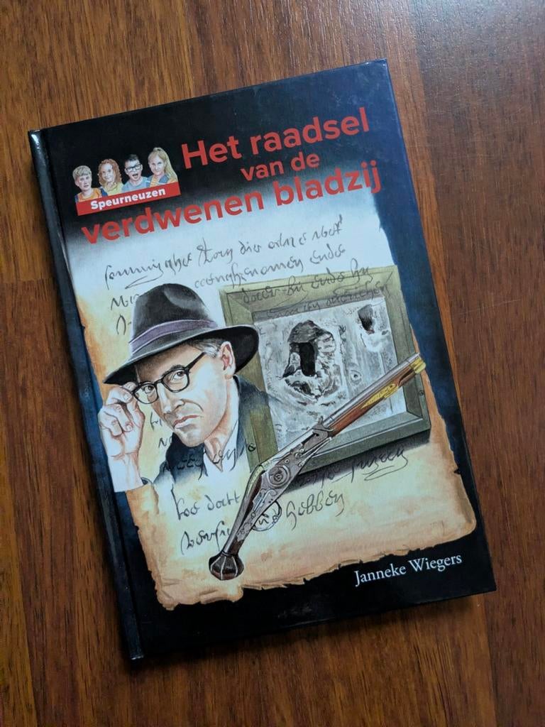 Janneke Wiegers - Het raadsel van de verdwenen bladzij, Boeken, Ophalen of Verzenden, Zo goed als nieuw, Janneke Wiegers