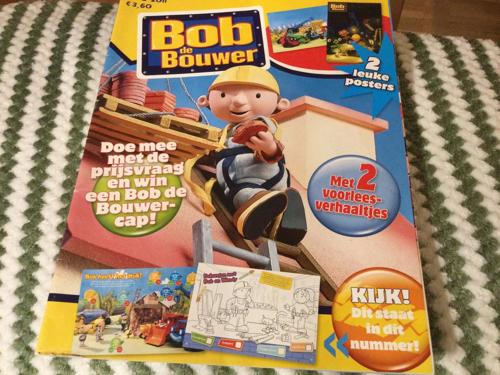 Boek Bob de Bouwer, Boeken, Ophalen of Verzenden, Gelezen