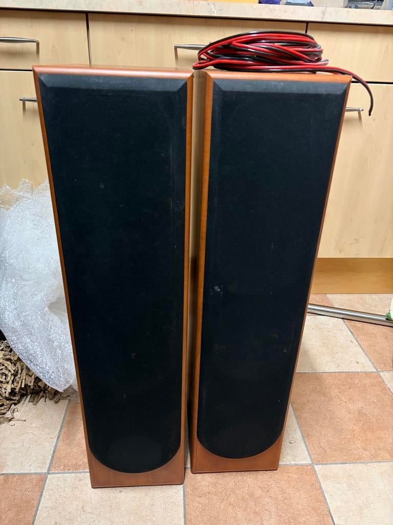 HiFi TMA Audio Premium 903 Speakers op spikes, Gebruikt, 120 watt of meer, Front, Rear of Stereo speakers, Ophalen