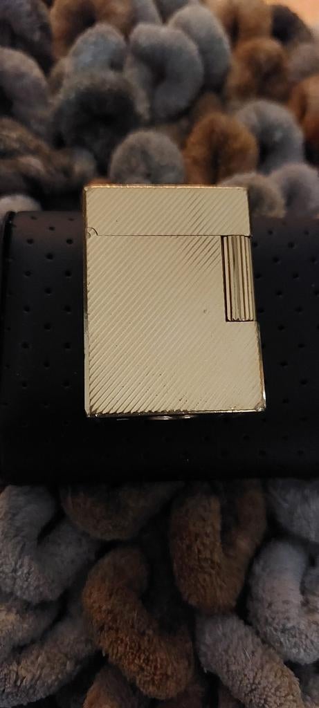 S.T. Dupont Vintage Gouden Aansteker, Verzenden, Gebruikt, Aansteker