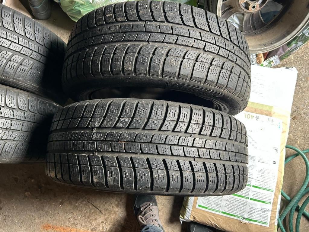 Michelin 205/55/R16 H winterbanden voor Audi A3., Gebruikt, 16 inch, Banden en Velgen, Personenwagen