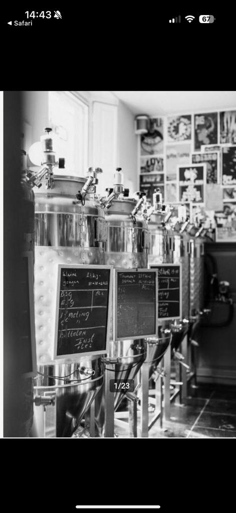 Te Koop: 4x Speidel RVS Druktank 240L + FermFlex Controller, Ophalen, Overige typen, Overige merken