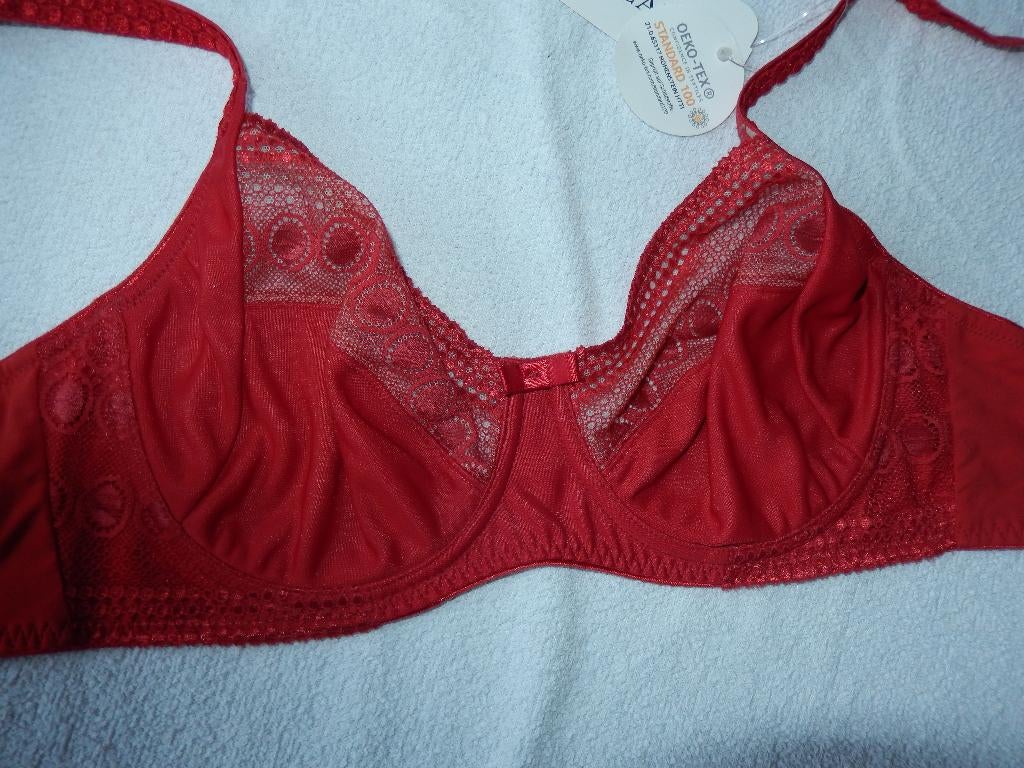 Nieuwe Dacapo bh Samba  90e van 80 voor 20 euro, Dacapo, Verzenden, Rood, BH