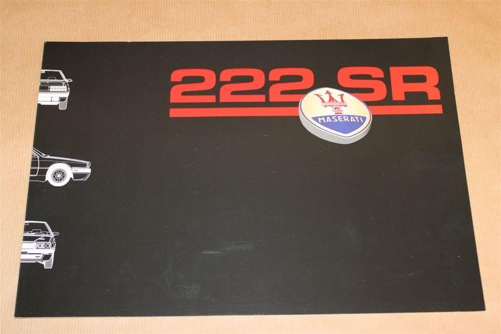 Zeldzame Maserati 222 SR reclame-uitgave - 1991 !!, Ophalen of Verzenden, Zo goed als nieuw, Overige merken