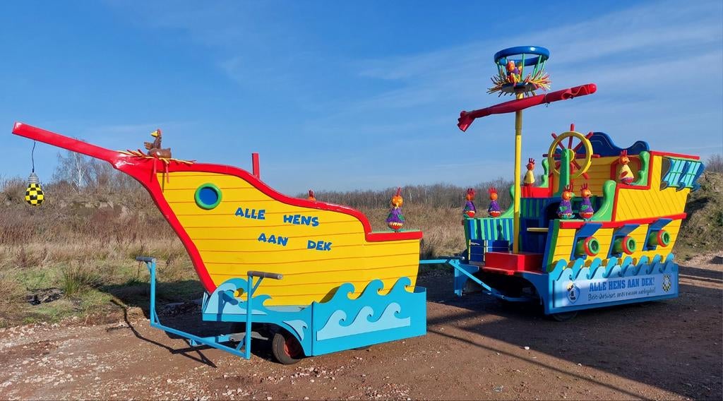 Prijswinnende Carnavalswagen – Alle Hens aan Dek, Ophalen, Gebruikt, Overige typen, Carnaval
