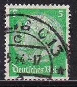 2571 - Duitse Rijk michel 468 gestempeld , Paul von Hindenbu, Postzegels en Munten, Postzegels | Europa | Duitsland, Verzenden