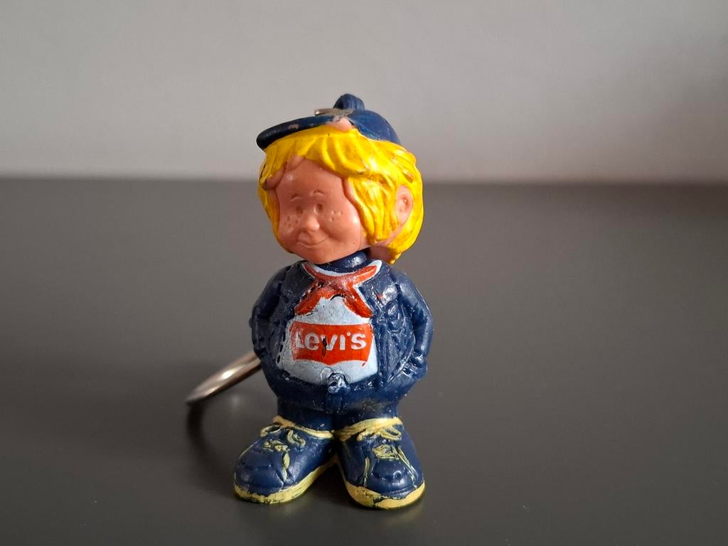 levis strauss sleutelhanger vintage, Verzamelen, Ophalen of Verzenden, Gebruikt, Gebruiksvoorwerp